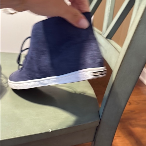 Men's Blue Suede Cole Haan Chukka High-Top/Boot Shoes - Picture 8 of 10